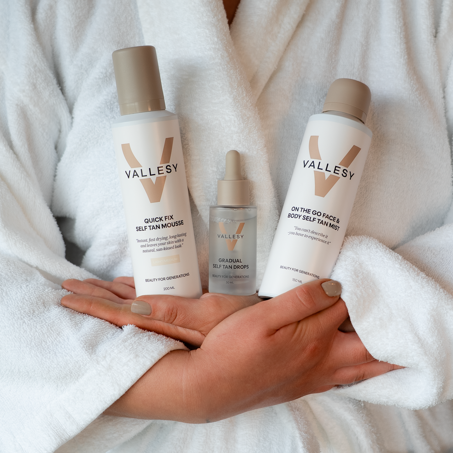 The Perfect Self Tan Trio Light/Medium